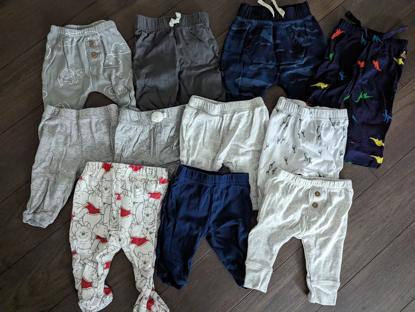 10 baby pants bundle (3 months) thumbnail