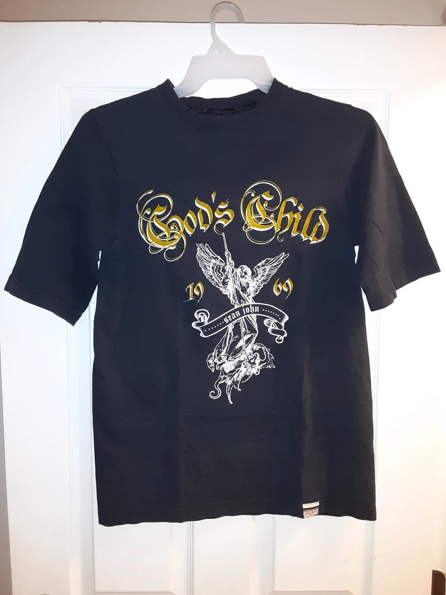 VINTAGE SEAN JOHN GODS CHILD T-SHIRT SZ M UNISEX