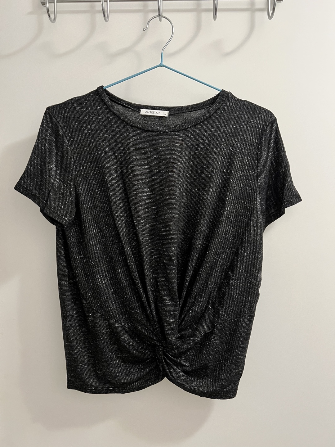 #freecycle Dark Grey Crop Top thumbnail