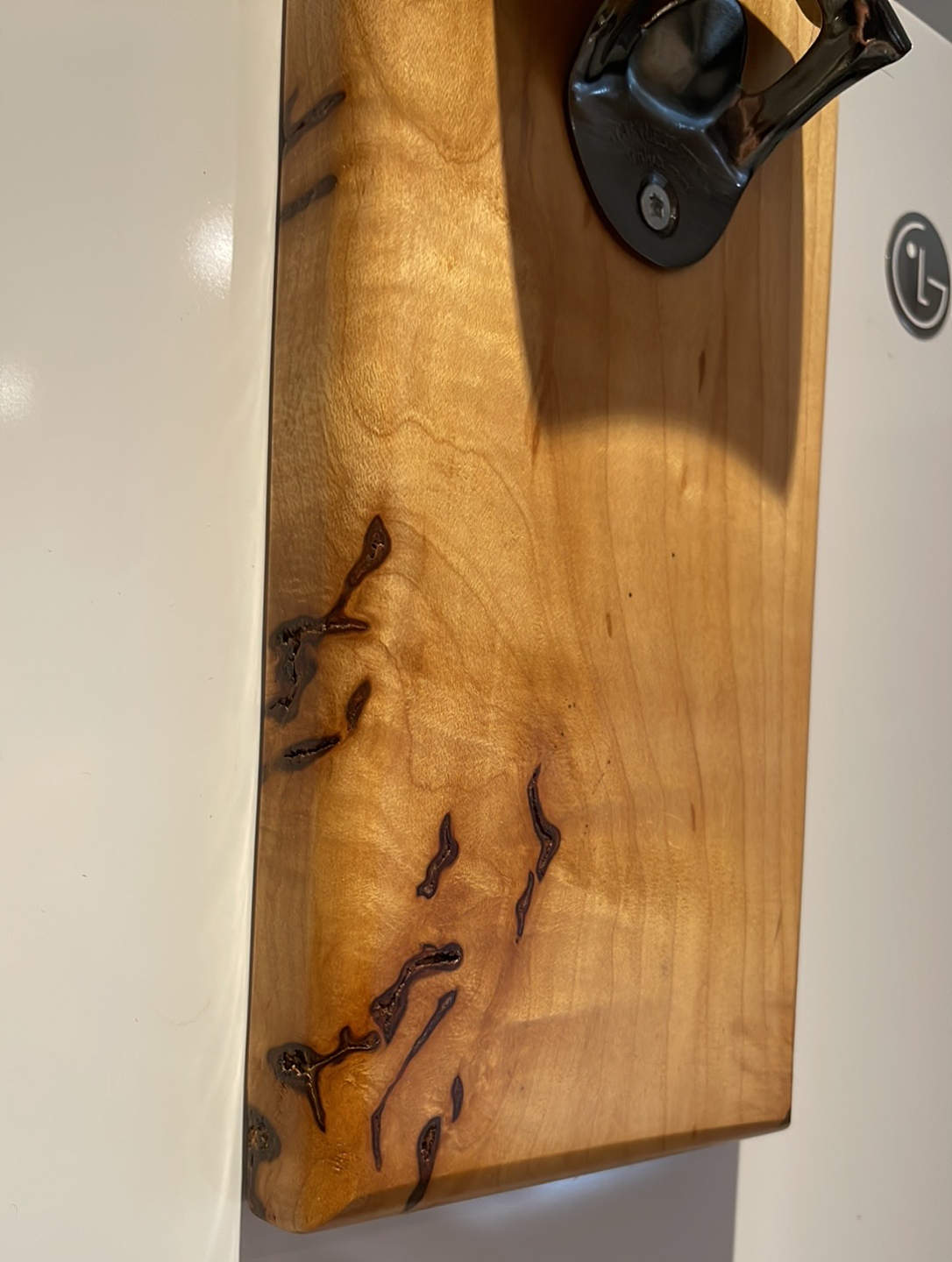 *NEW* wood/magnetic beer bottle opener image indicator(4)