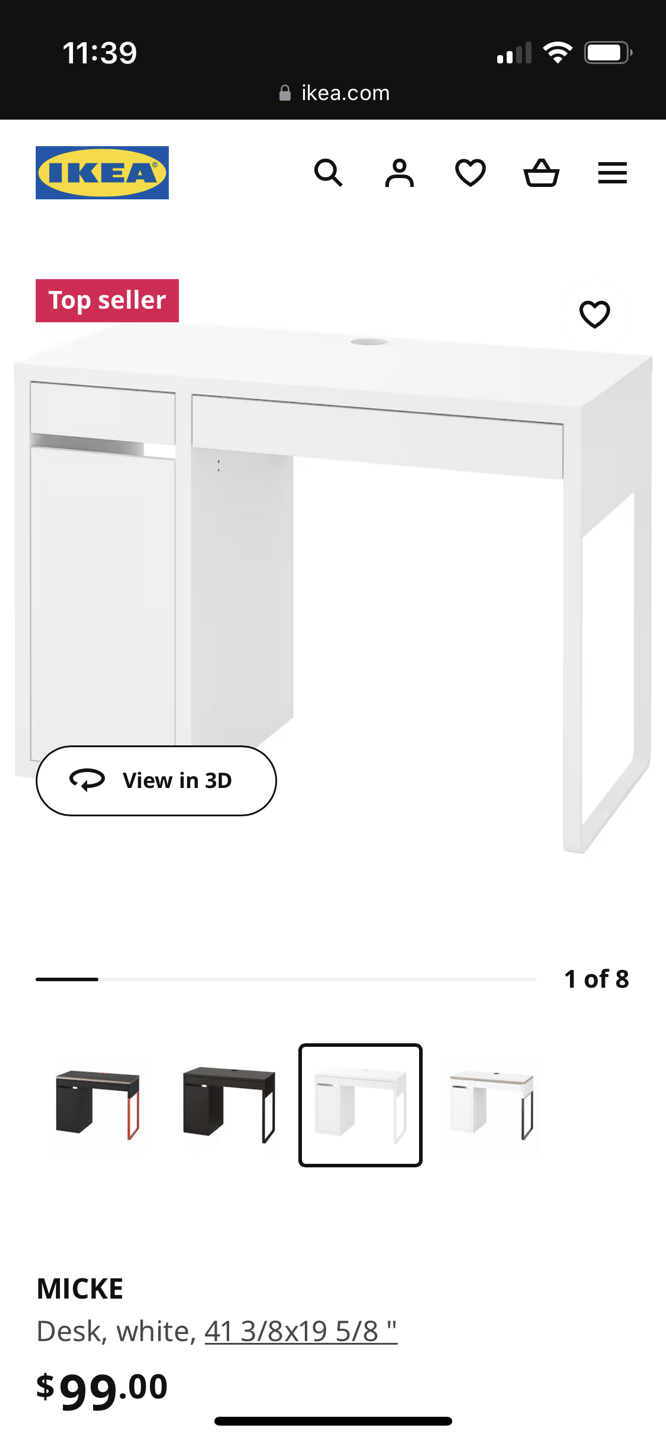 IKEA desk