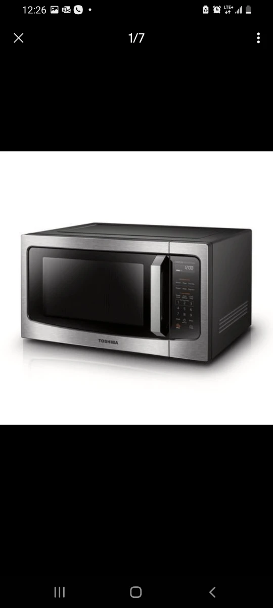 New Toshiba 1.6 cu.ft. Inverter Microwave with Sensor thumbnail