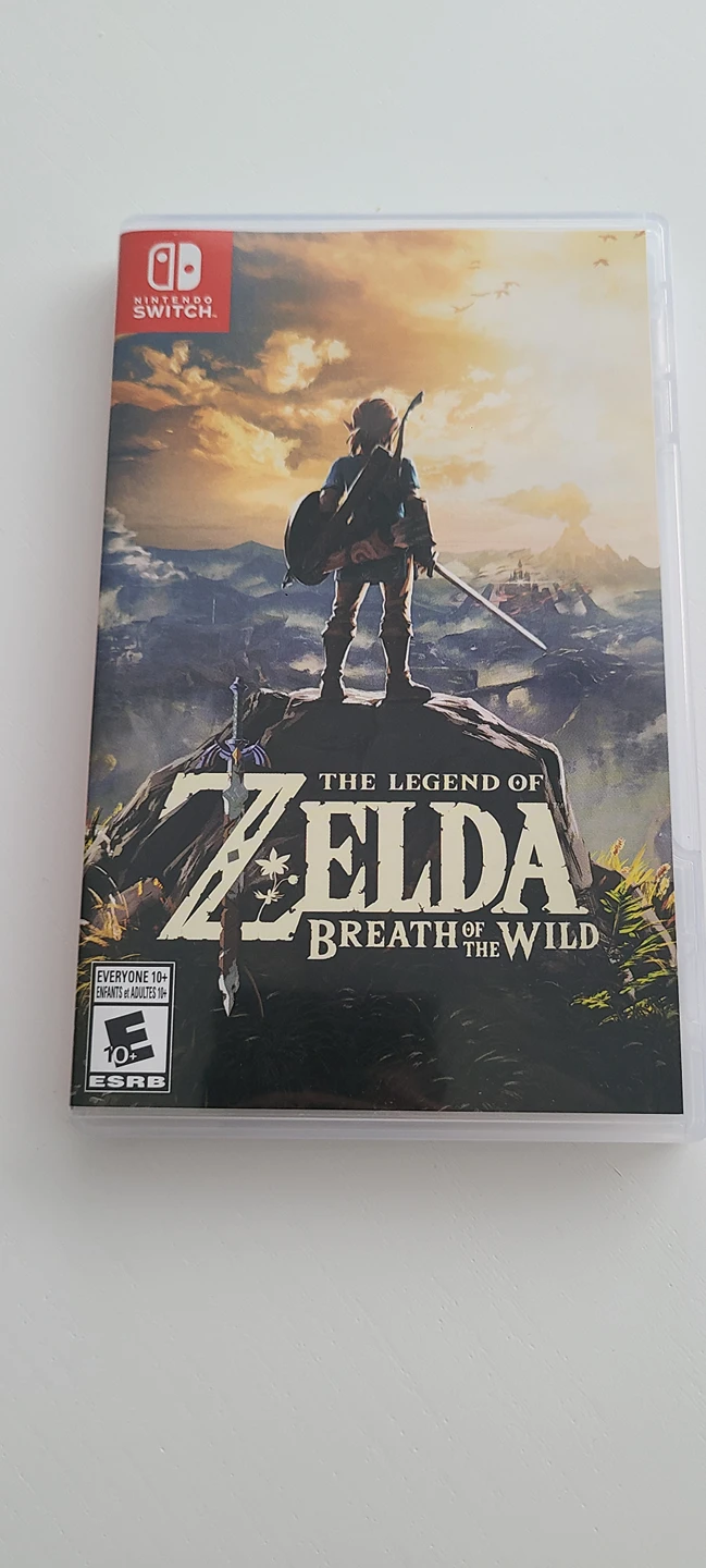 Zelda Breath of the Wild Switch game
