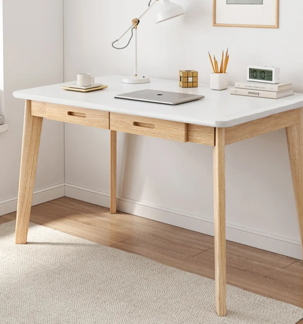 solid wood desk