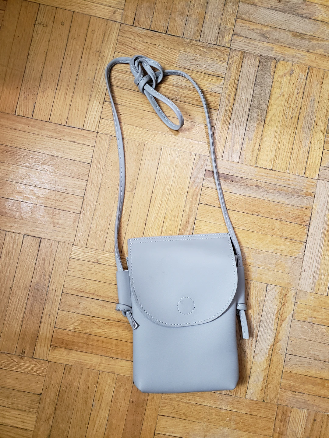 Mini Shoulder bag for traveler with a long strap thumbnail