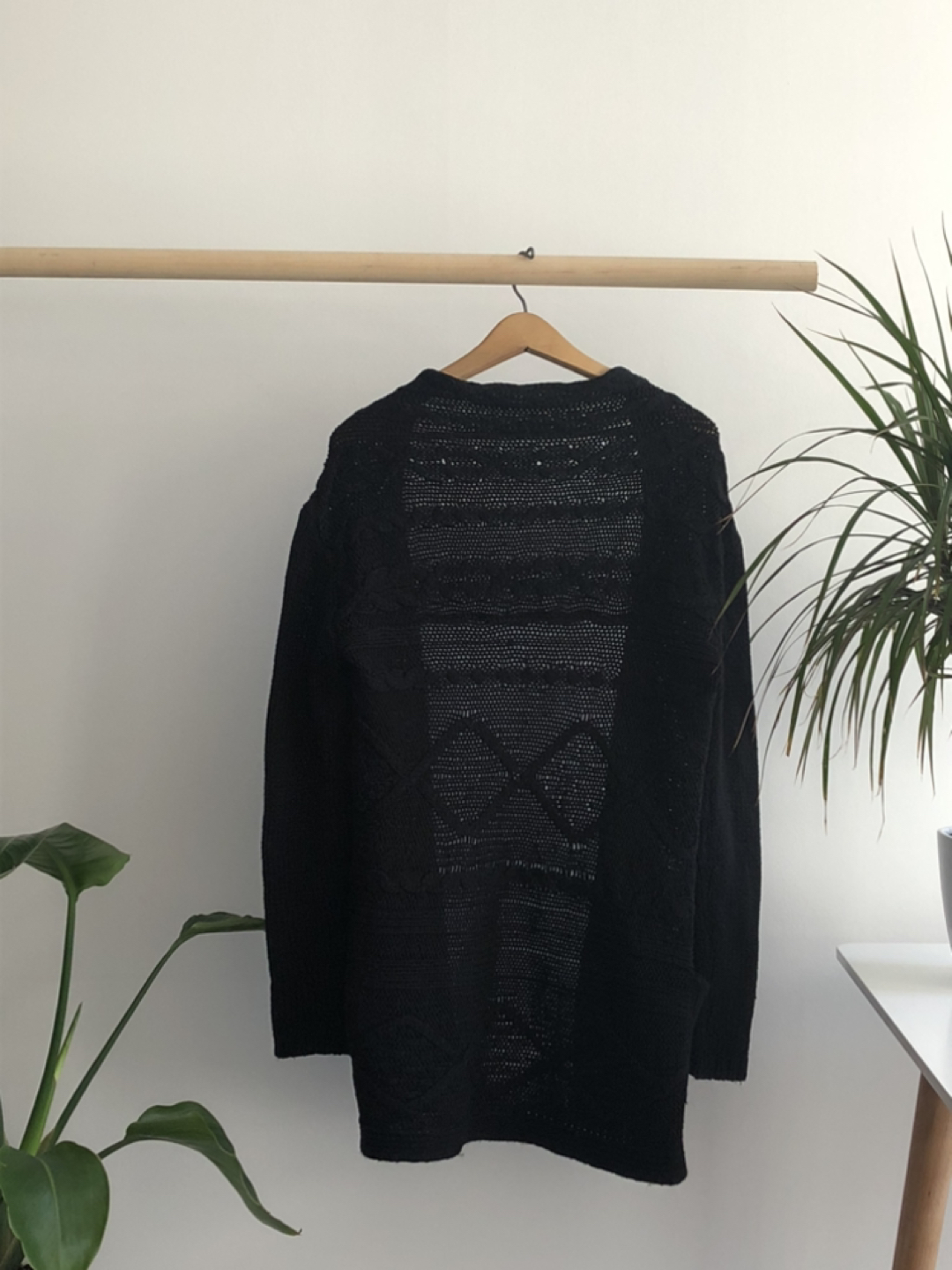 ESPRIT Long Cardigan Cable Knit Sweater image indicator(2)