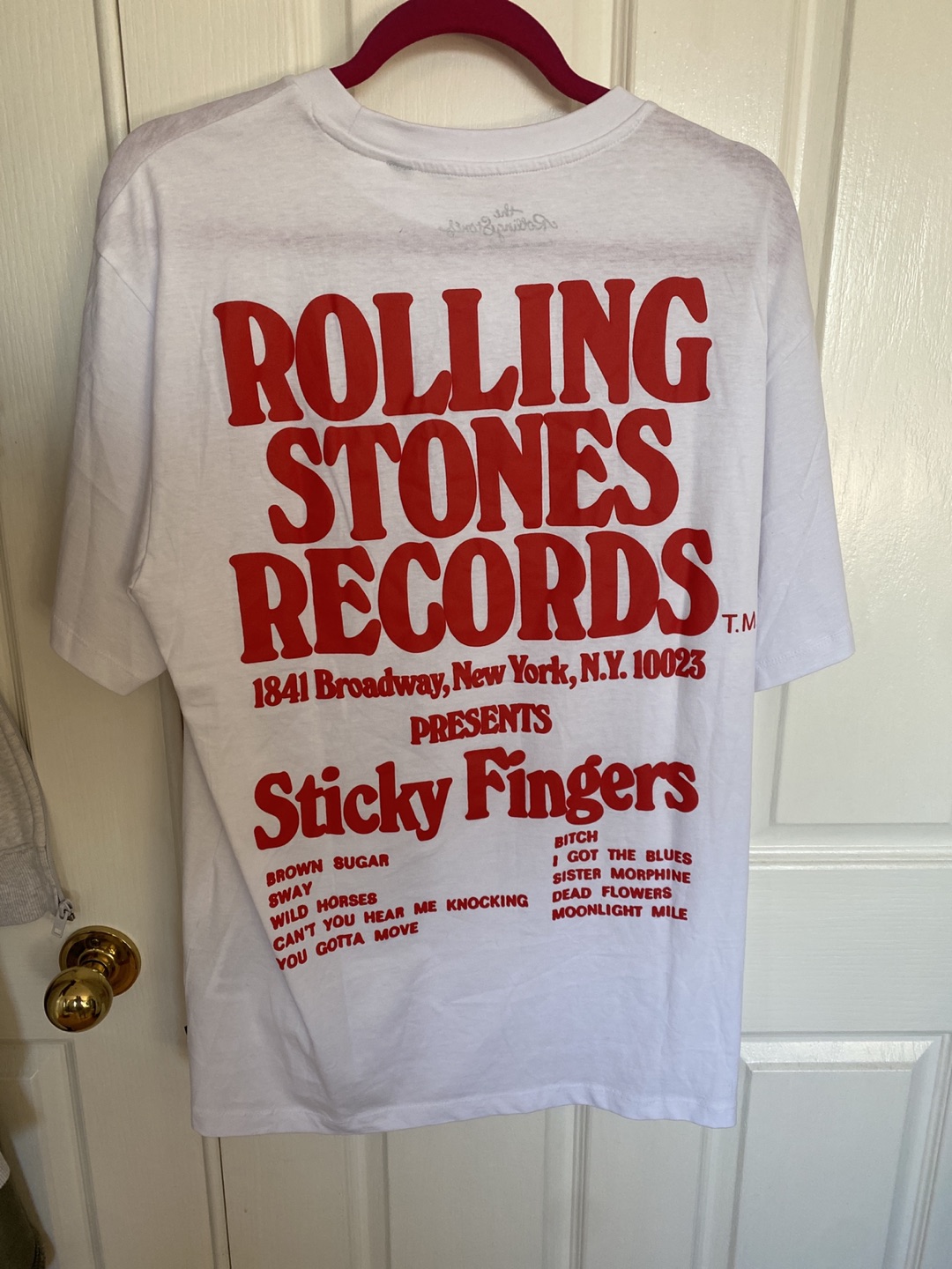 Brand new white Rolling Stones mens T shirt - photo 2