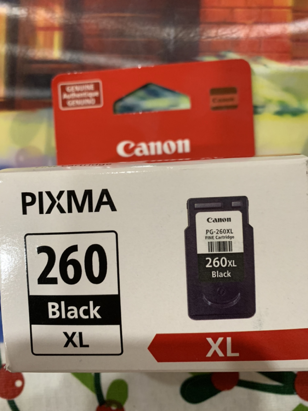 Cannon cartridge 260 black XL thumbnail