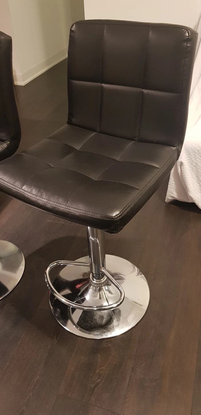 Bar stools, set of 2. Height adjustable. Moving out sale. - photo 3