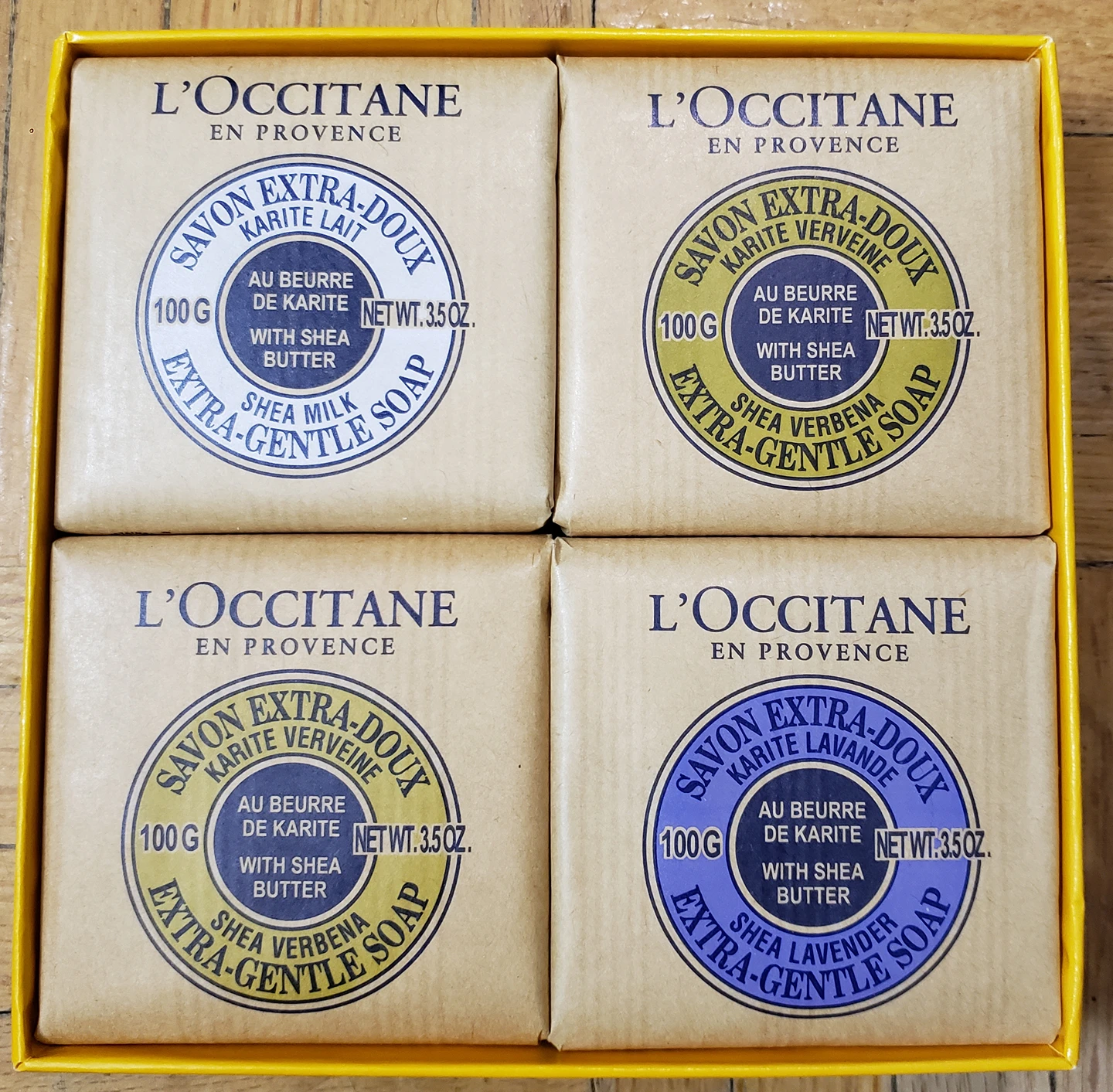 l'occitane ORGANIC SHEA BUTTER SOAP SET thumbnail