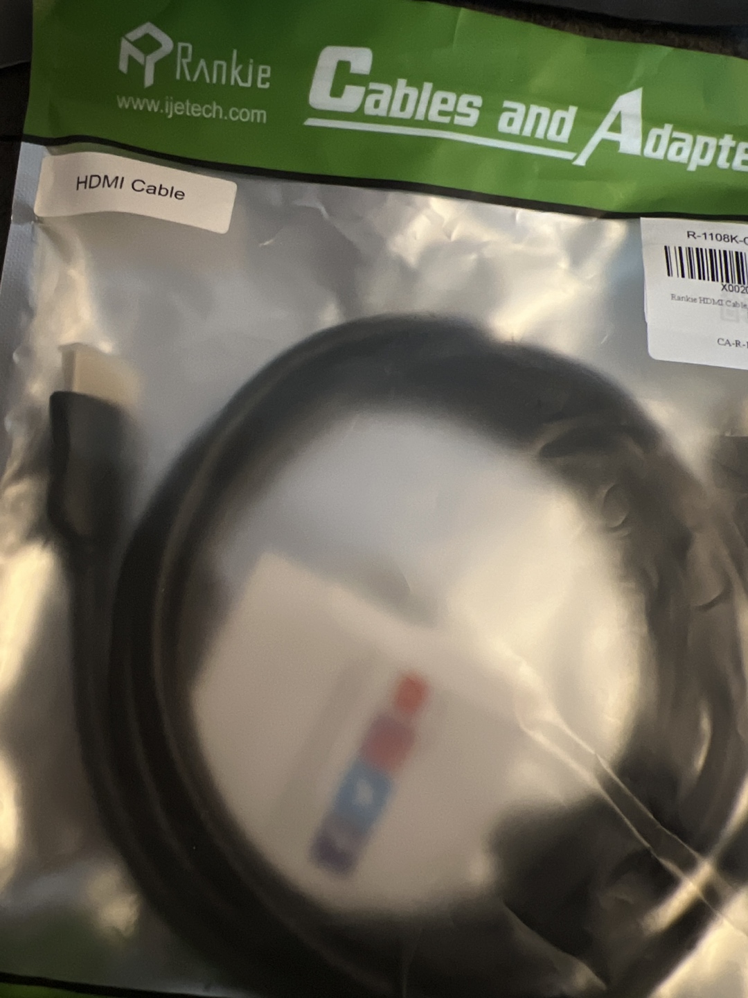 Rankie HDMI Cable, Supports Ethernet, 3D, 4K - photo 2