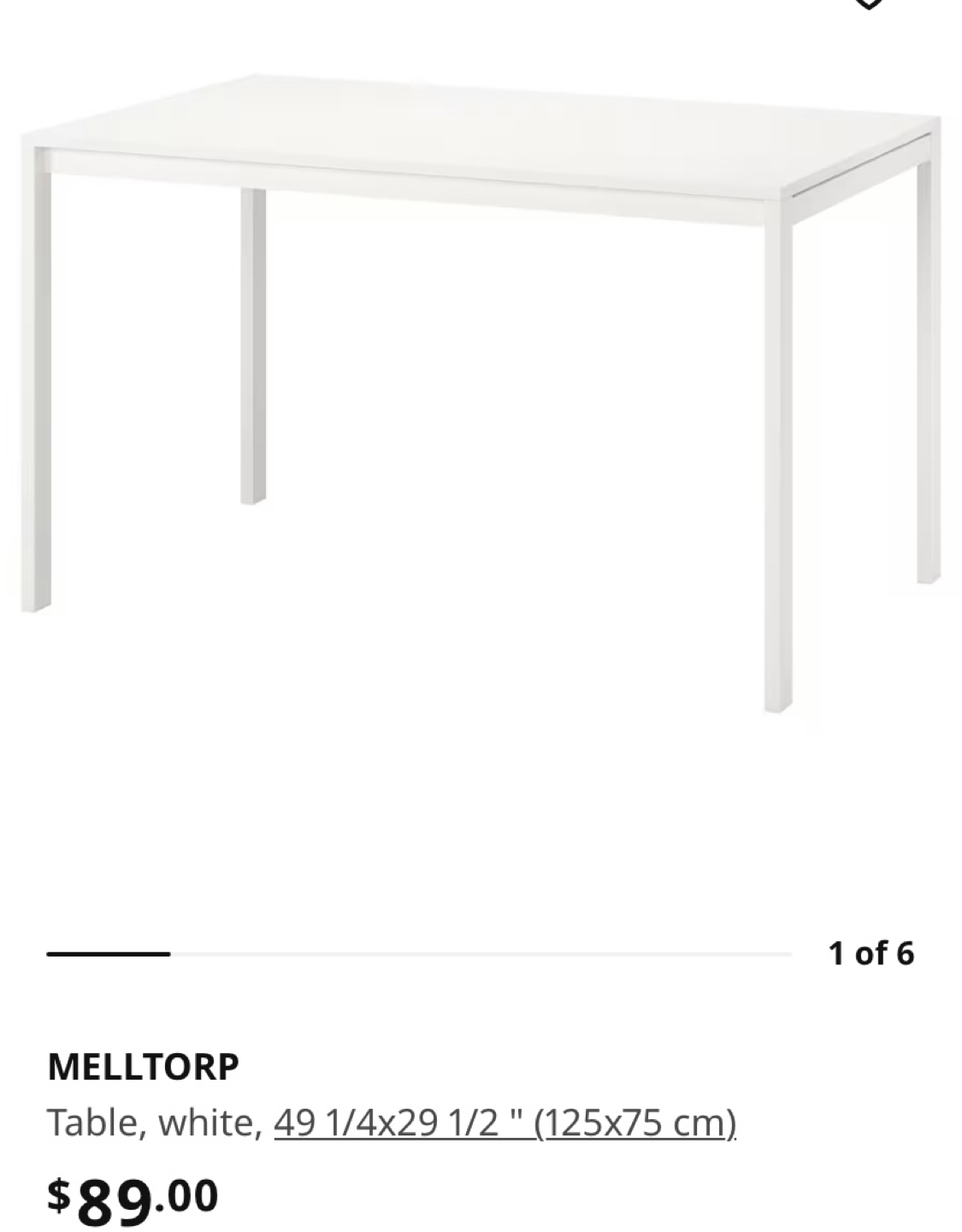【move out sale】ikea dinning table
