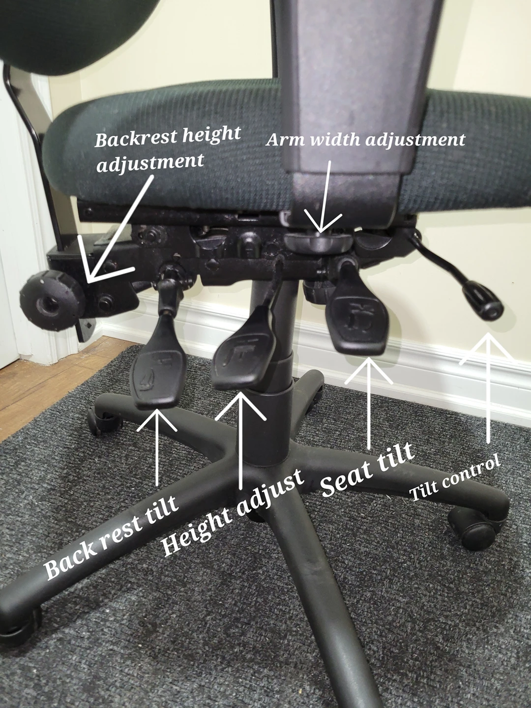 Heavy duty computer chair image indicator(5)