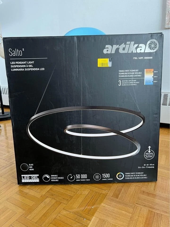 New in BOX, LED pendant  light thumbnail