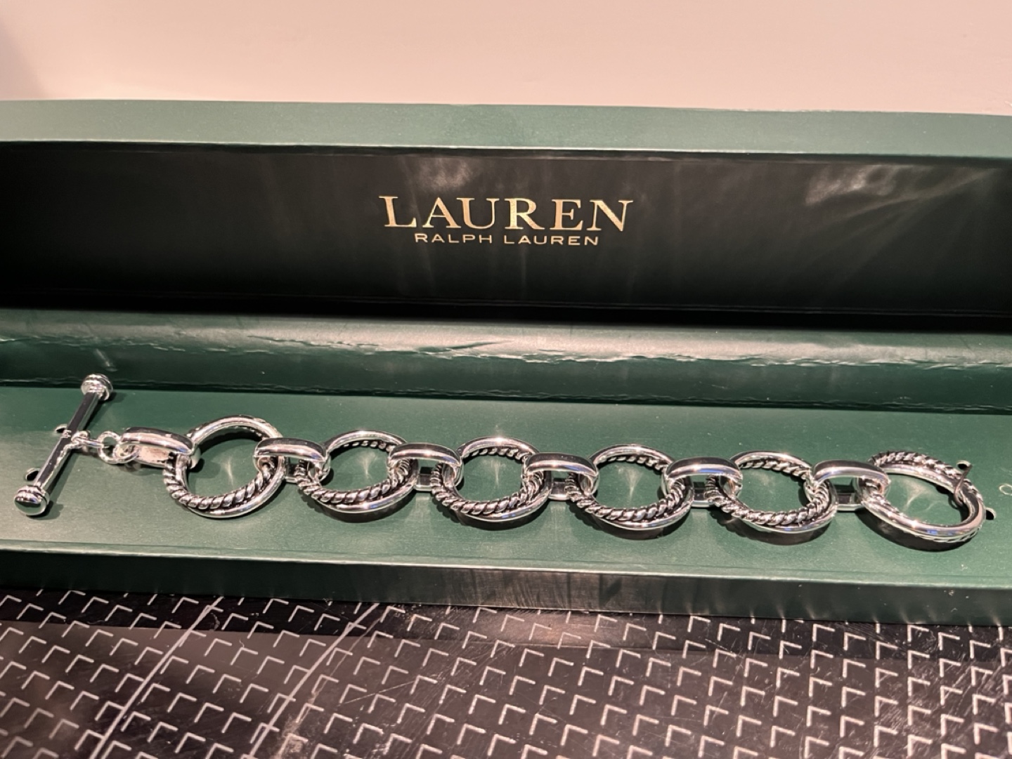 Ralph Lauren chain link bracelet