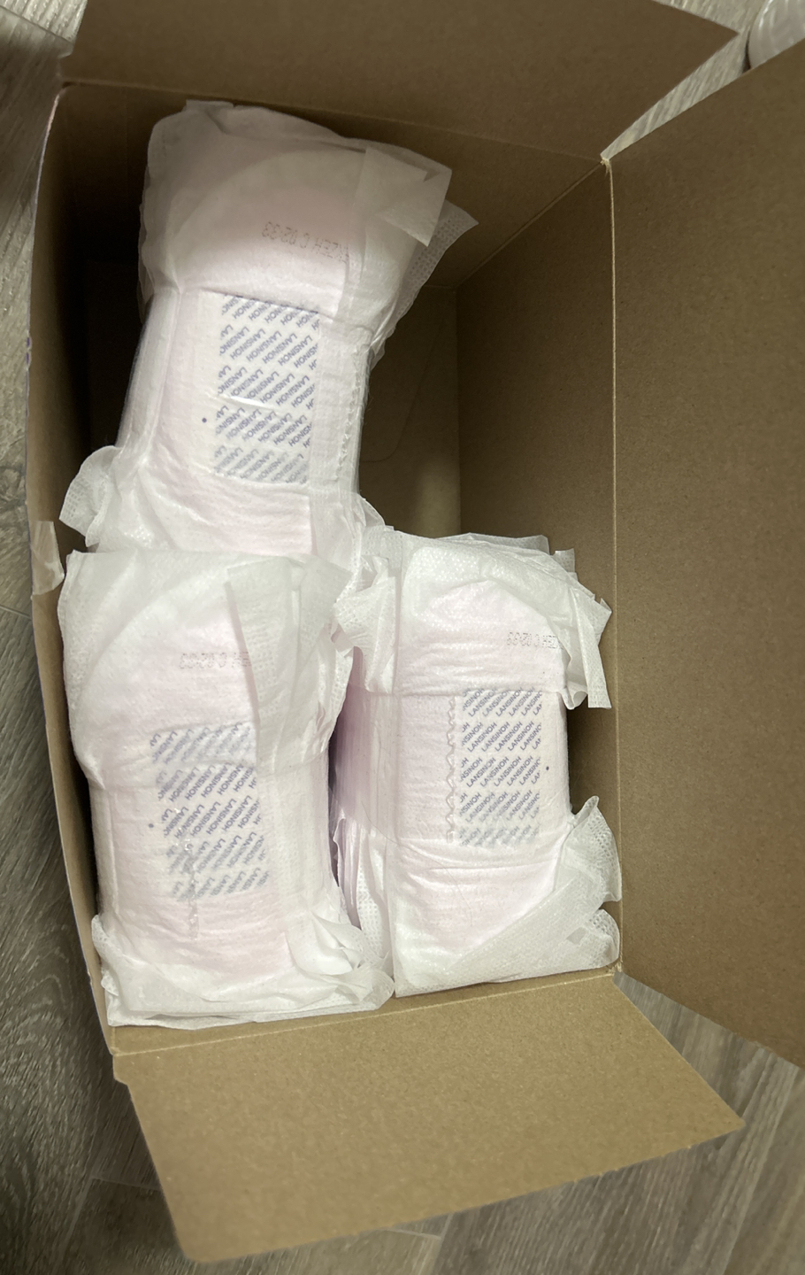 Lansinoh nursing pads image indicator(2)