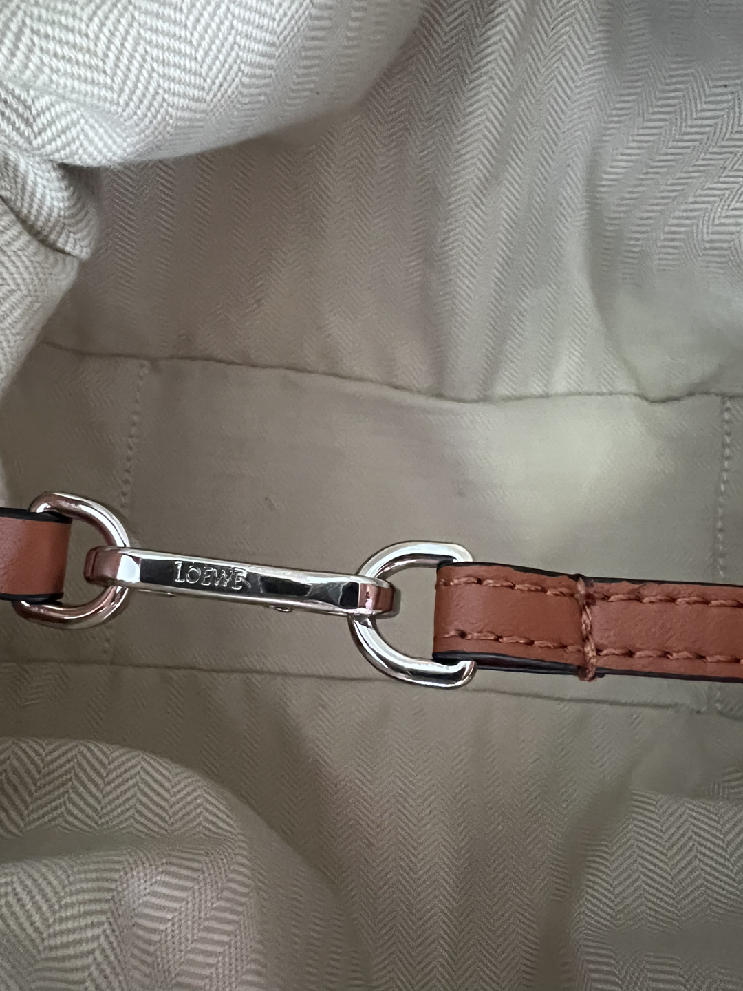 Tan leather purse - photo 5