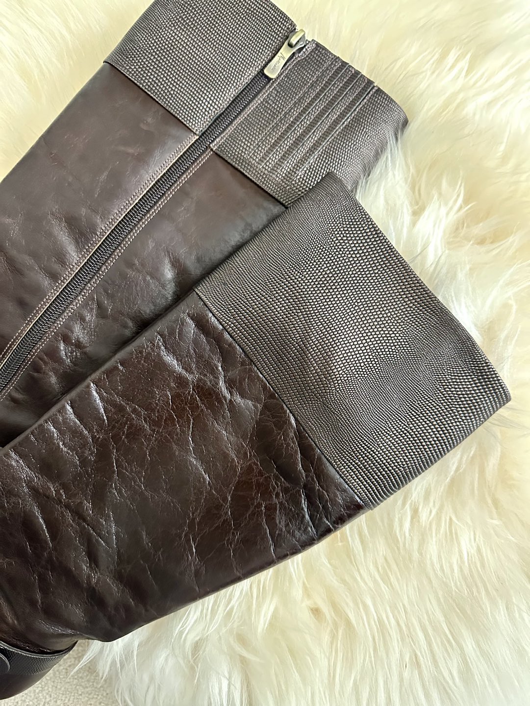 Guess By Marciano Knee High Leather Boots - photo 4