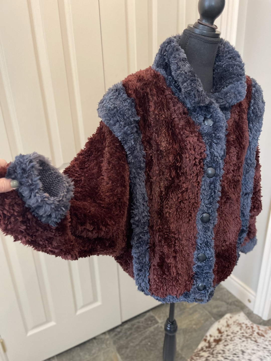 Paula Lishman Sheared Beaver Hand Knitted Jacket - photo 5