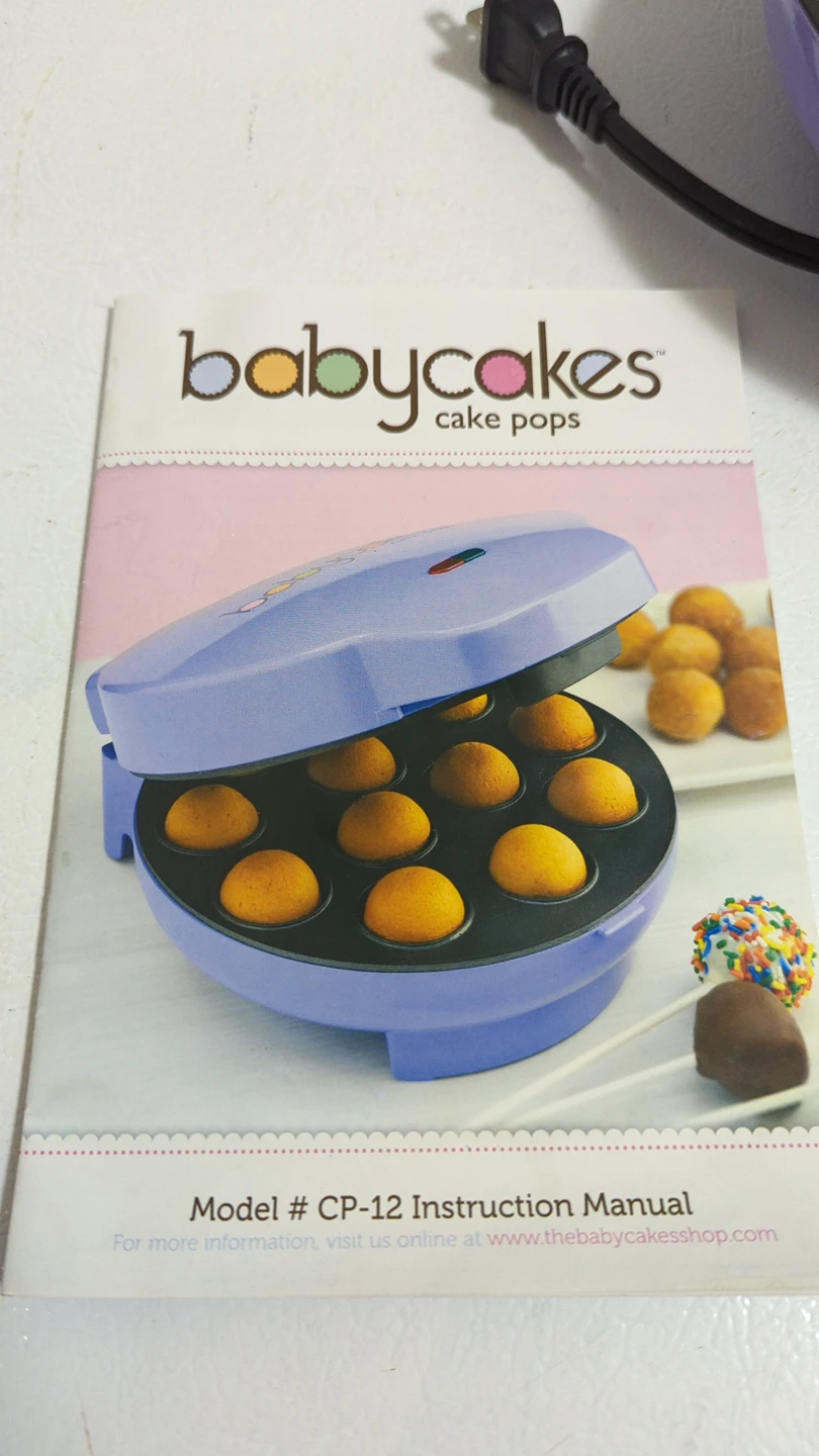 Babycakes cakepop maker - photo 3
