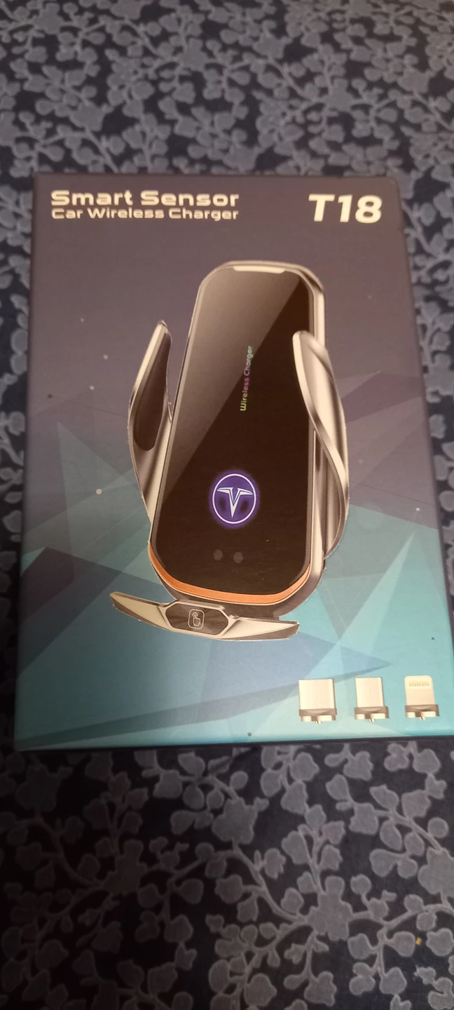 smart sensor car wireless charger