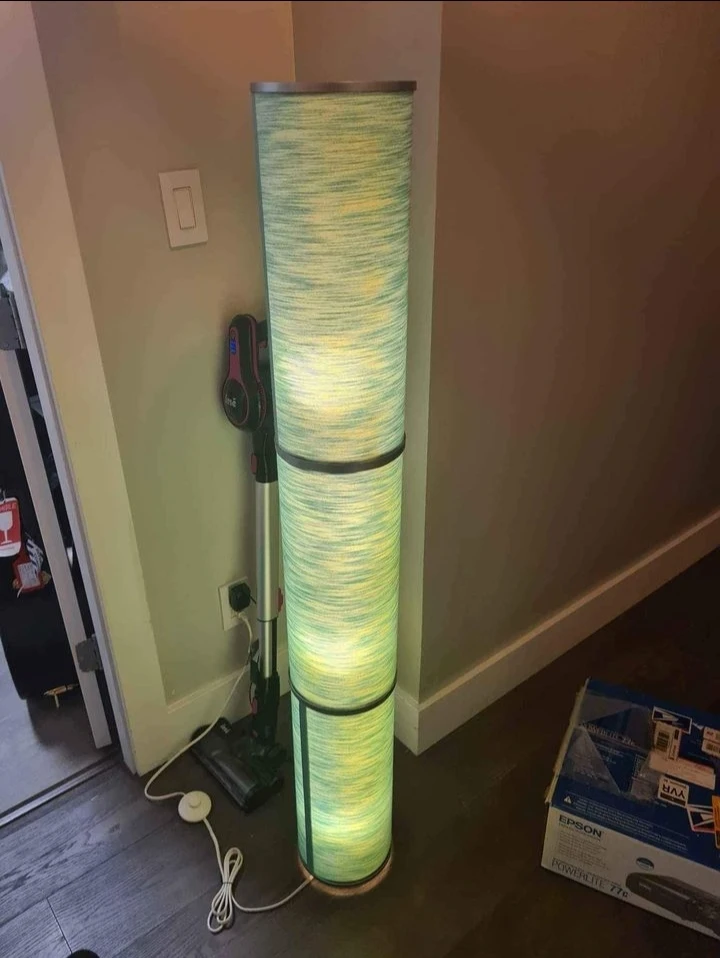IKEA blue floor lamp - photo 2