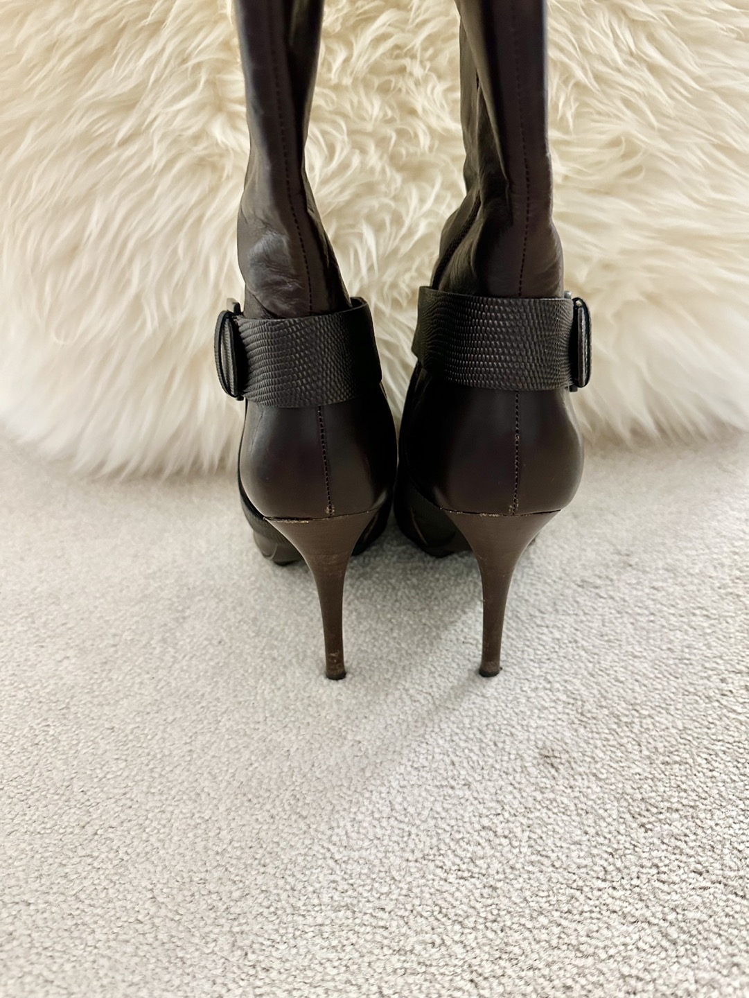 Guess By Marciano Knee High Leather Boots - photo 5