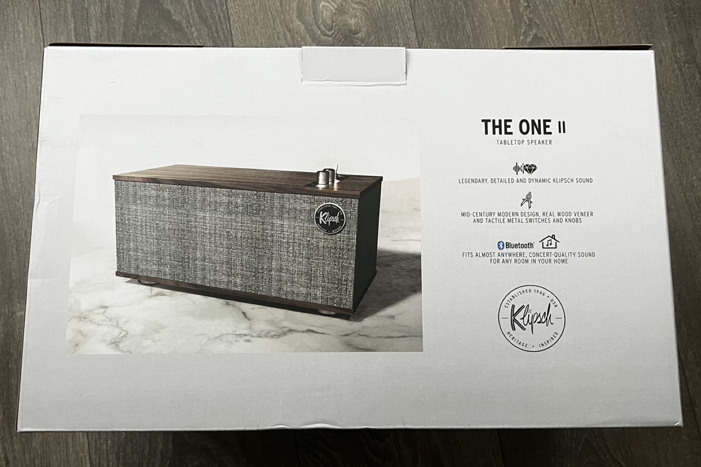 Klipsch Heritage The One II Tabletop
Stereo Speaker (Walnut) - photo 5