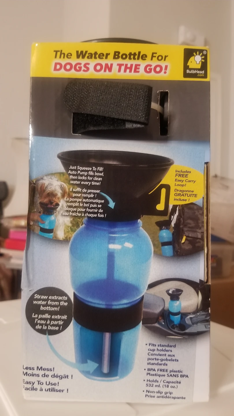 New in box pet water bottle thumbnail