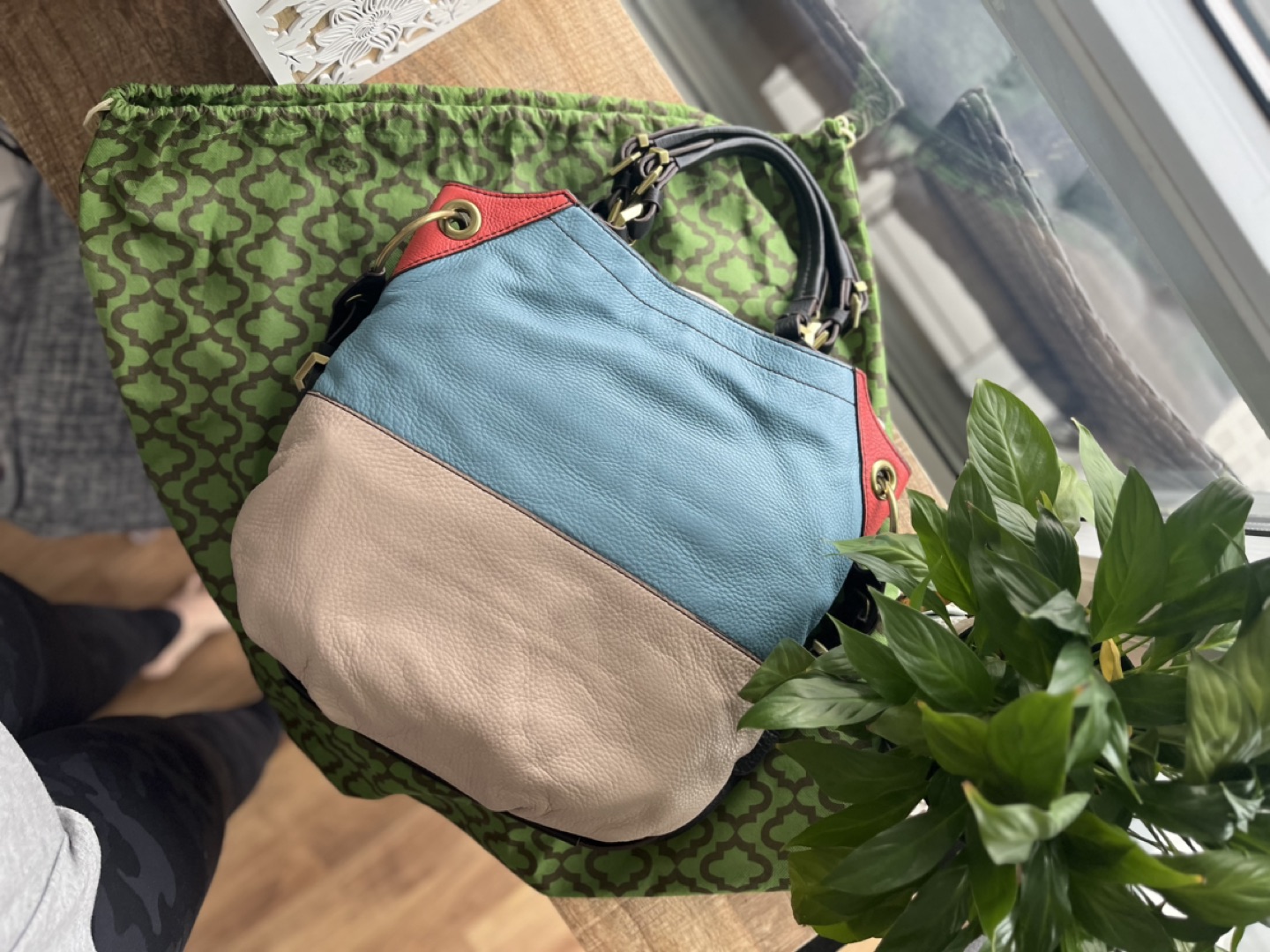 Leather crossbody bag - photo 2