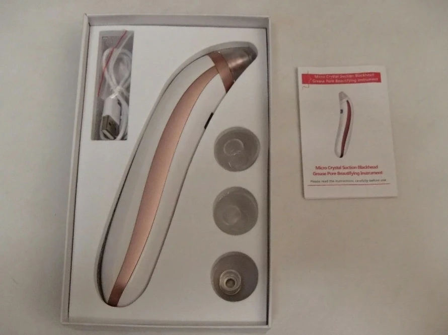Vacuum Blackhead Removal Peel Tool Extractor, Rechargeable - photo 2