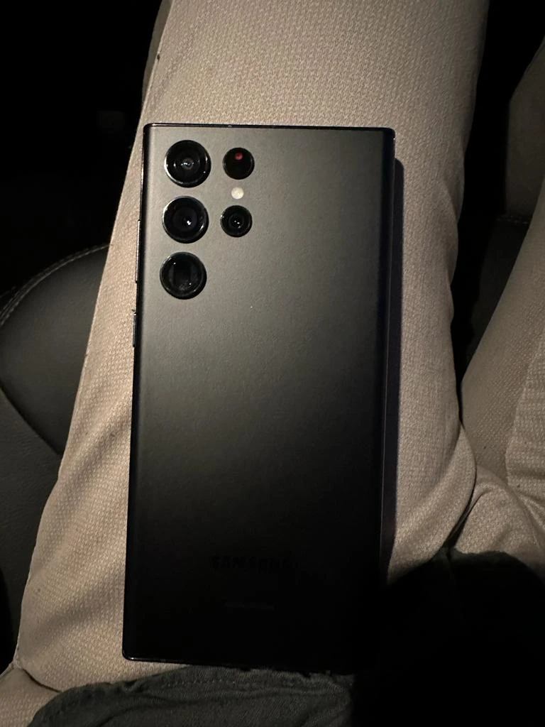 Samsung S22 ultra-256 gb-Phantom Black