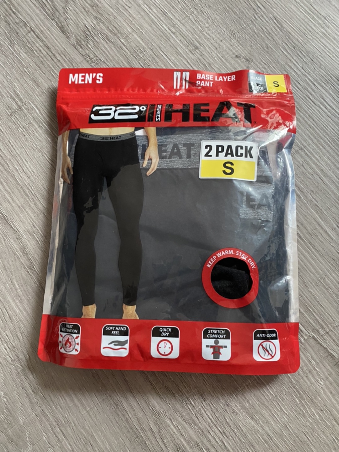 32 Degree Heat new Men’s long Johns
