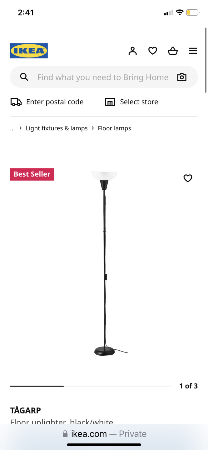 [move out sale] ikea floor lamp - photo 2