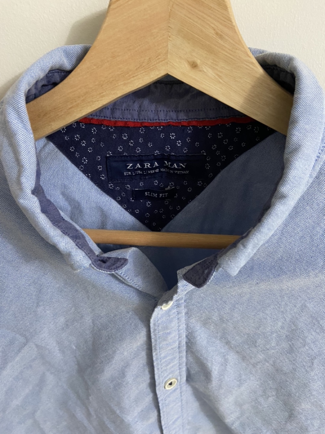 Zara slim fit formal shirt image indicator(3)