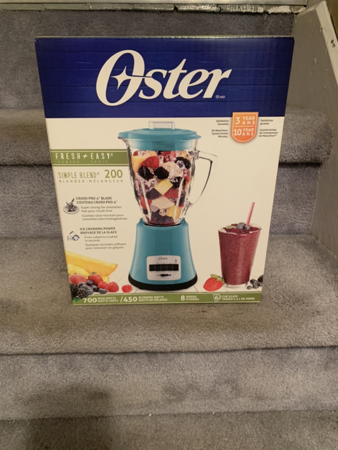 BNIB Oster 6 Glass Blender thumbnail
