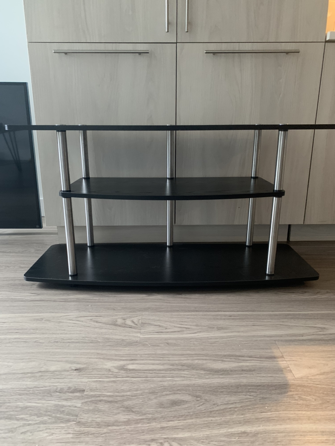 Tv stand for sale! Like new- black thumbnail
