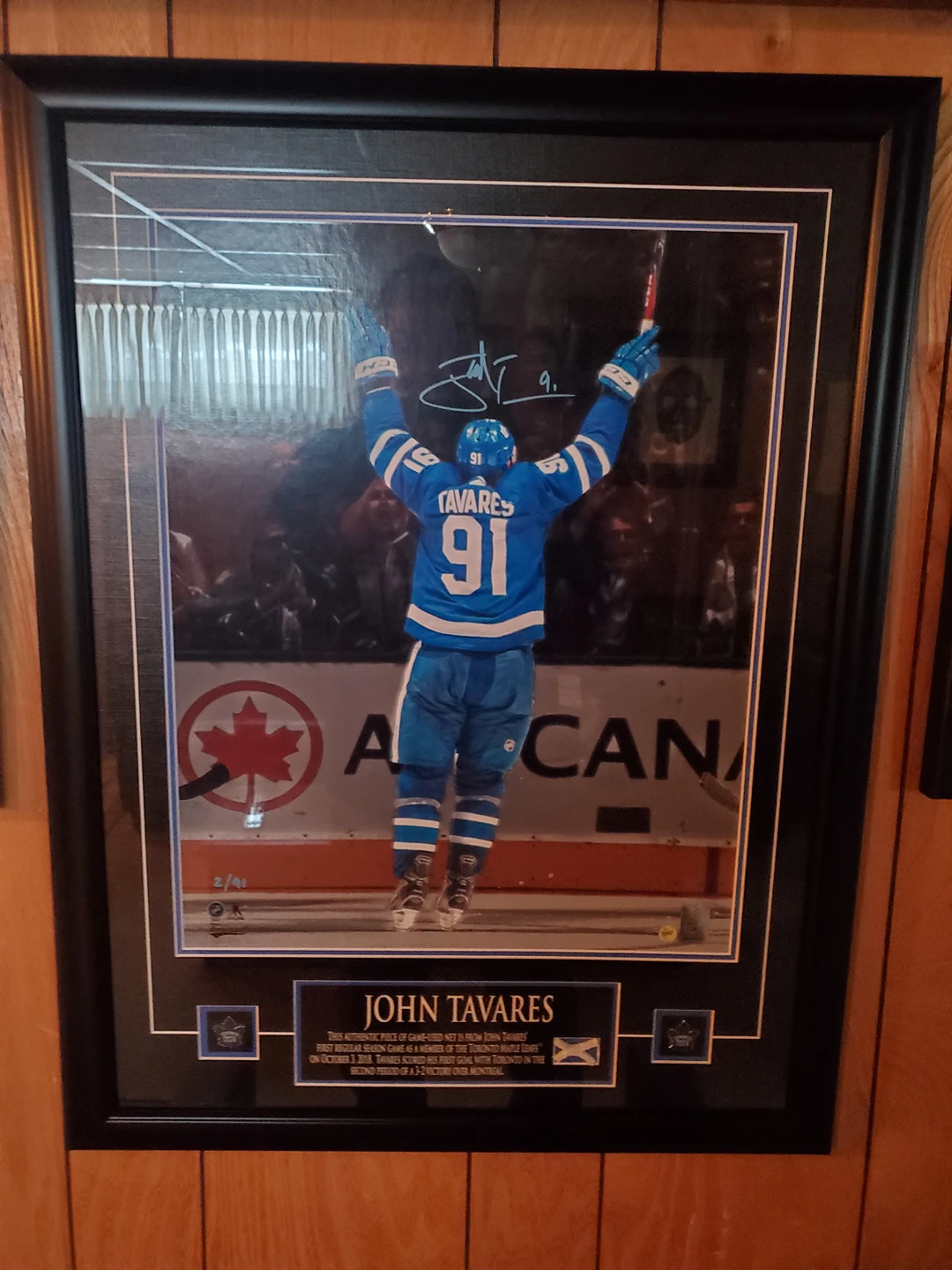 John Tavares autographed picture image indicator(2)
