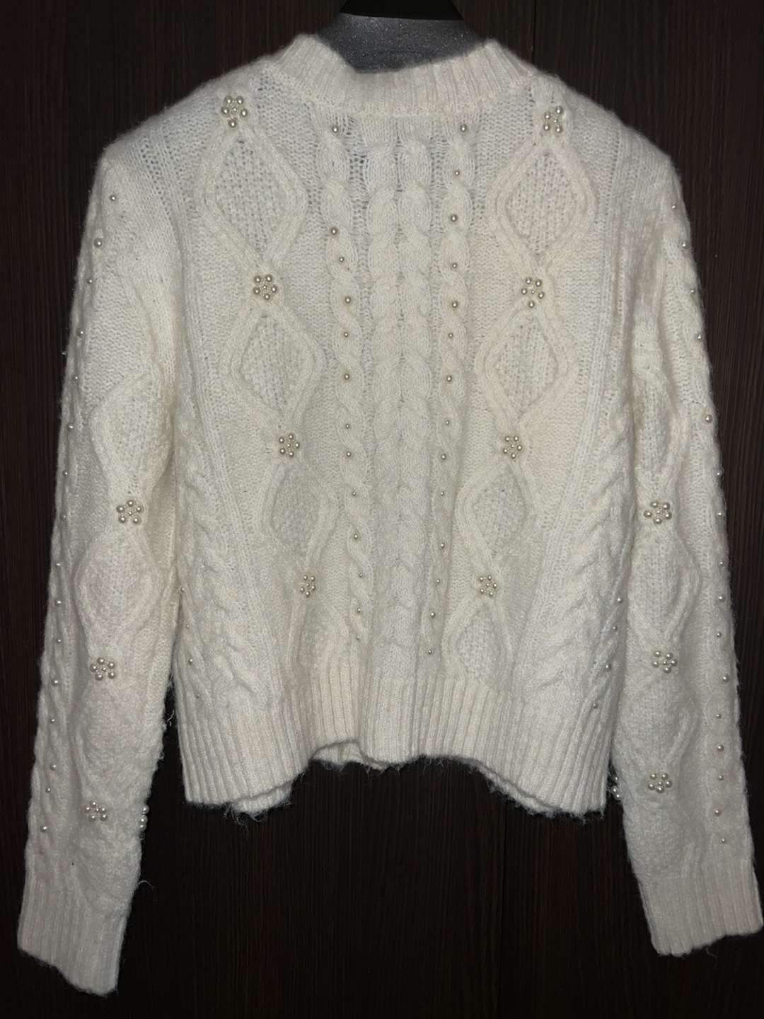 Zara pearl cardigan image indicator(3)