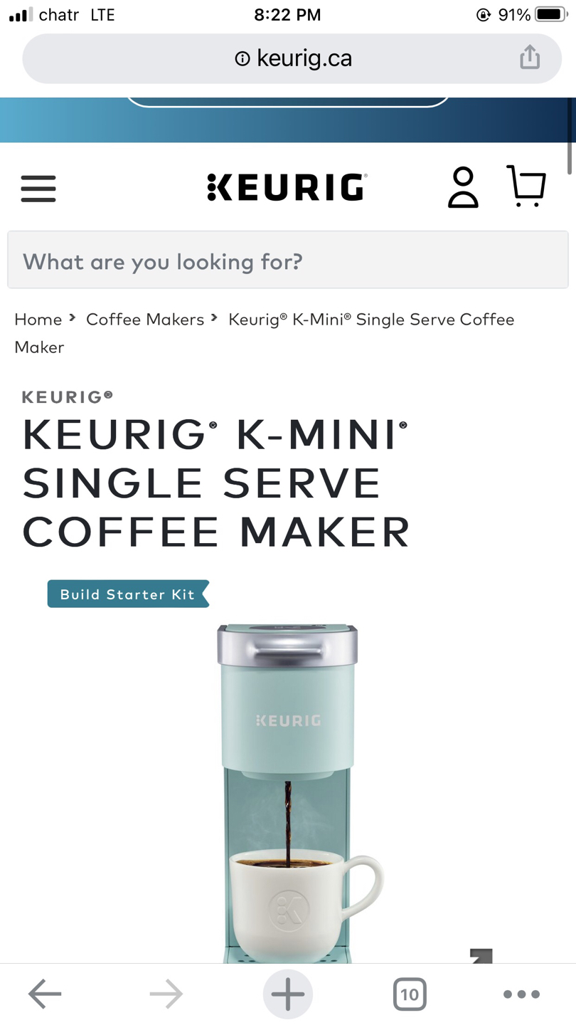 Brand new keurig mini coffee maker
