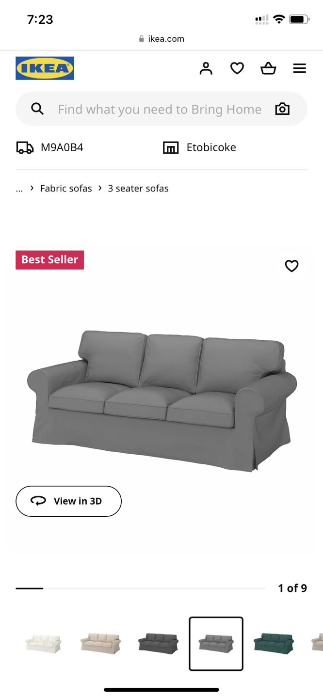 Ikea UPPLAND sofa