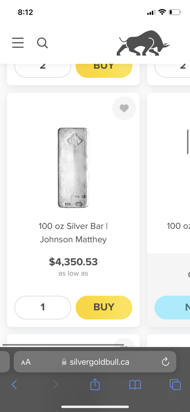 J&M pure 100 OZ silver brick. - photo 3