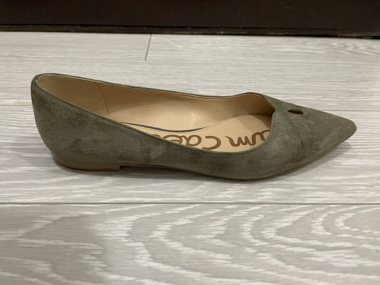 Sam Edelman Ruby Suede Pointy Flats image indicator(2)