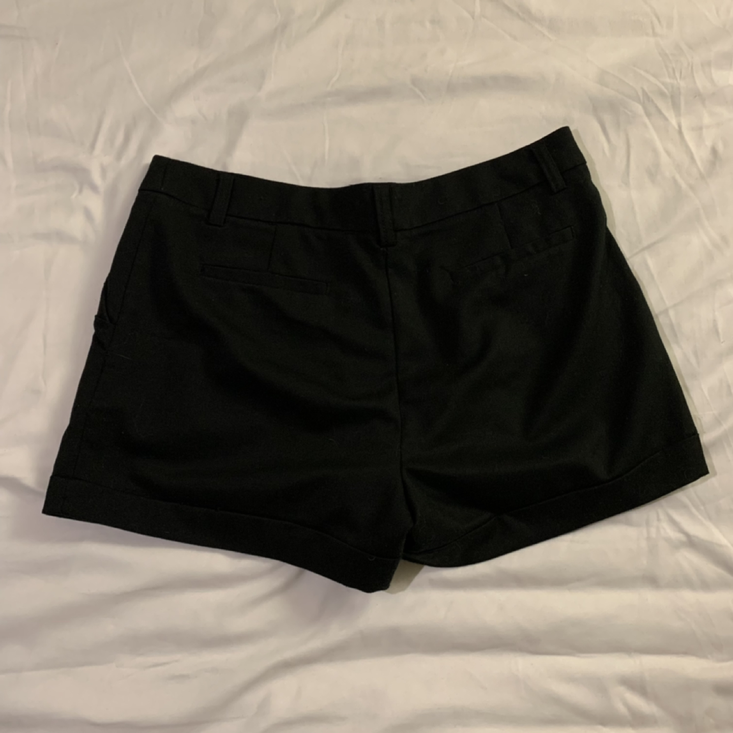Black trouser shorts - photo 3