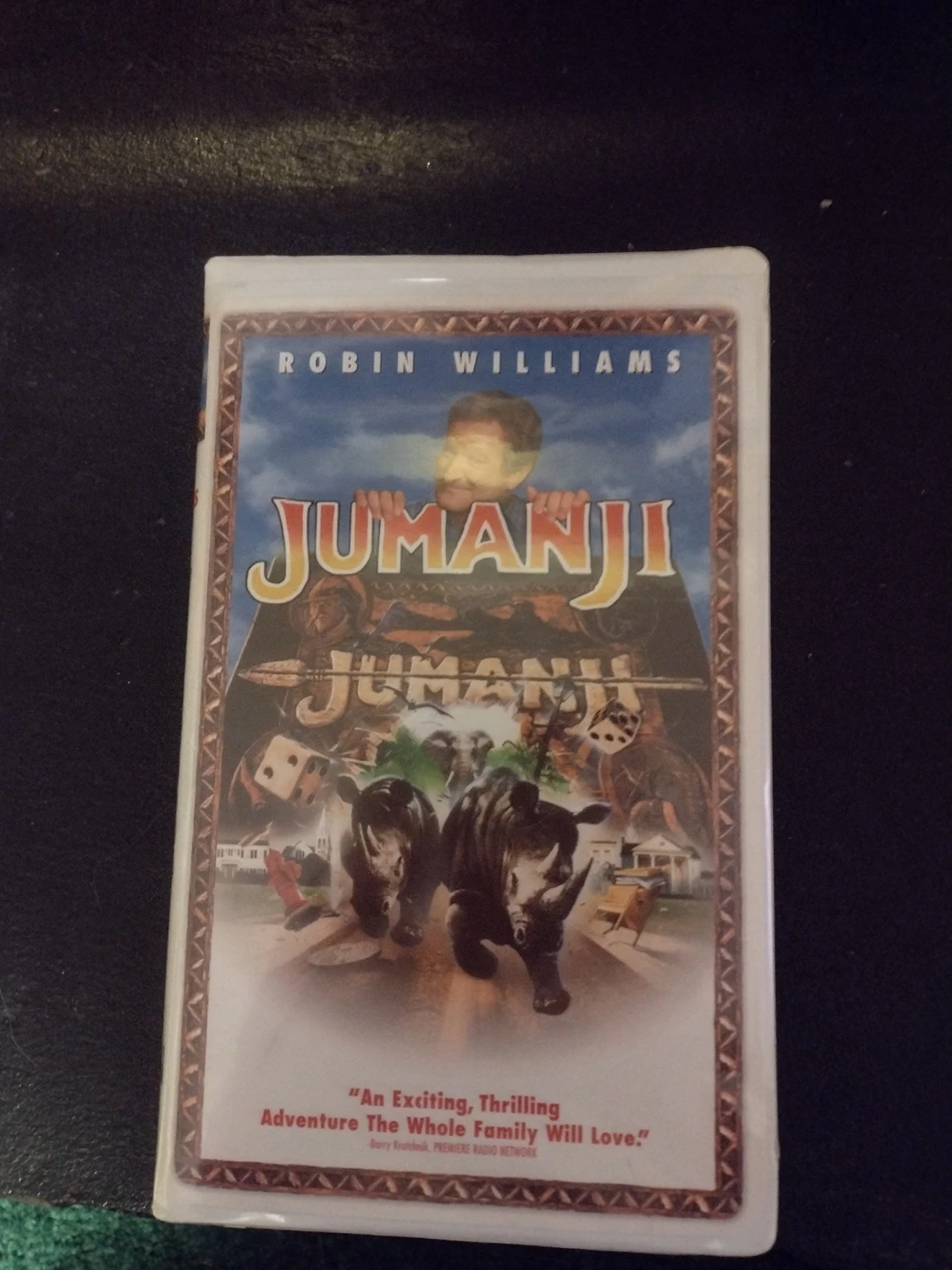 Jumanji vhs thumbnail