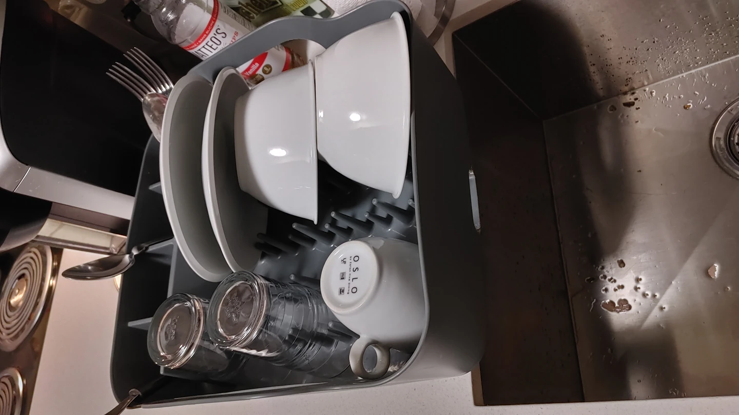 Self-draining dish rack - photo 2