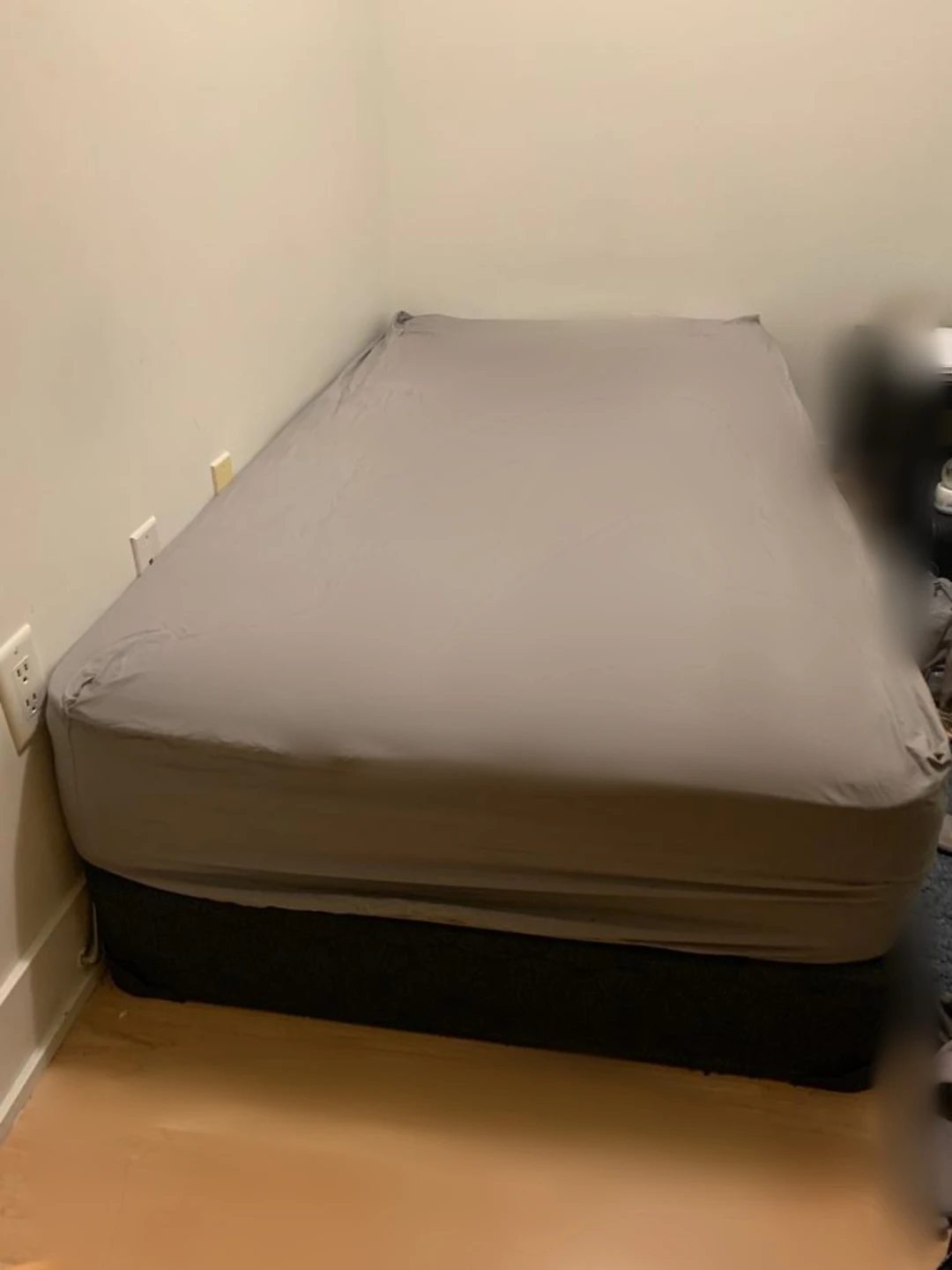 Twin Mattress- 9' along with box spring 6'-7' with two bed cover - photo 3