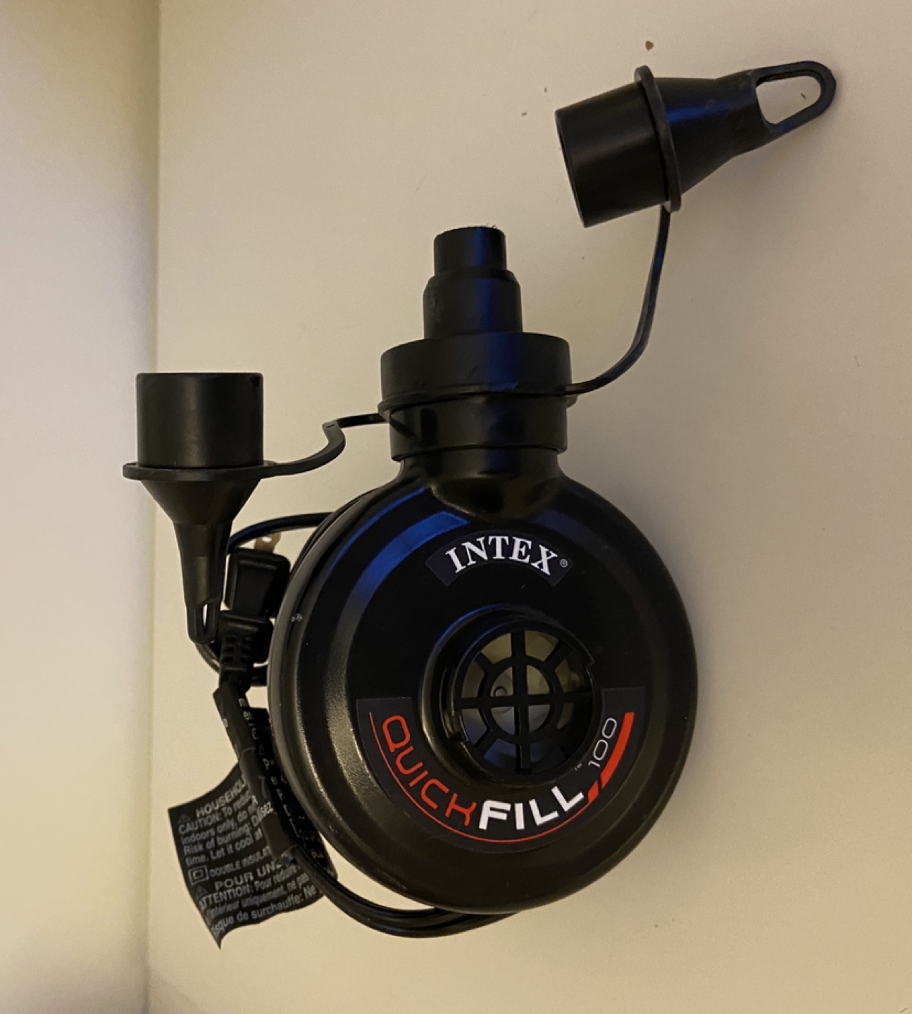 Electric pump for inflatable mattress thumbnail