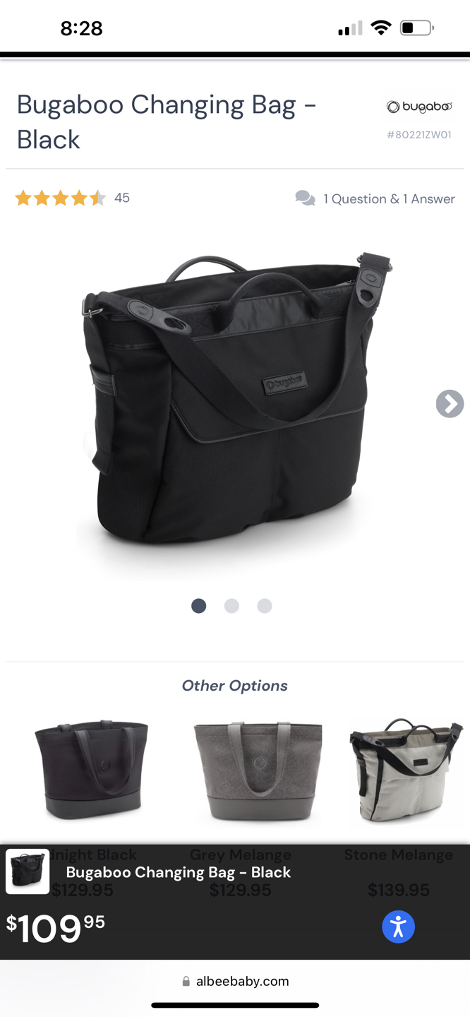 Bugaboo stroller bag thumbnail