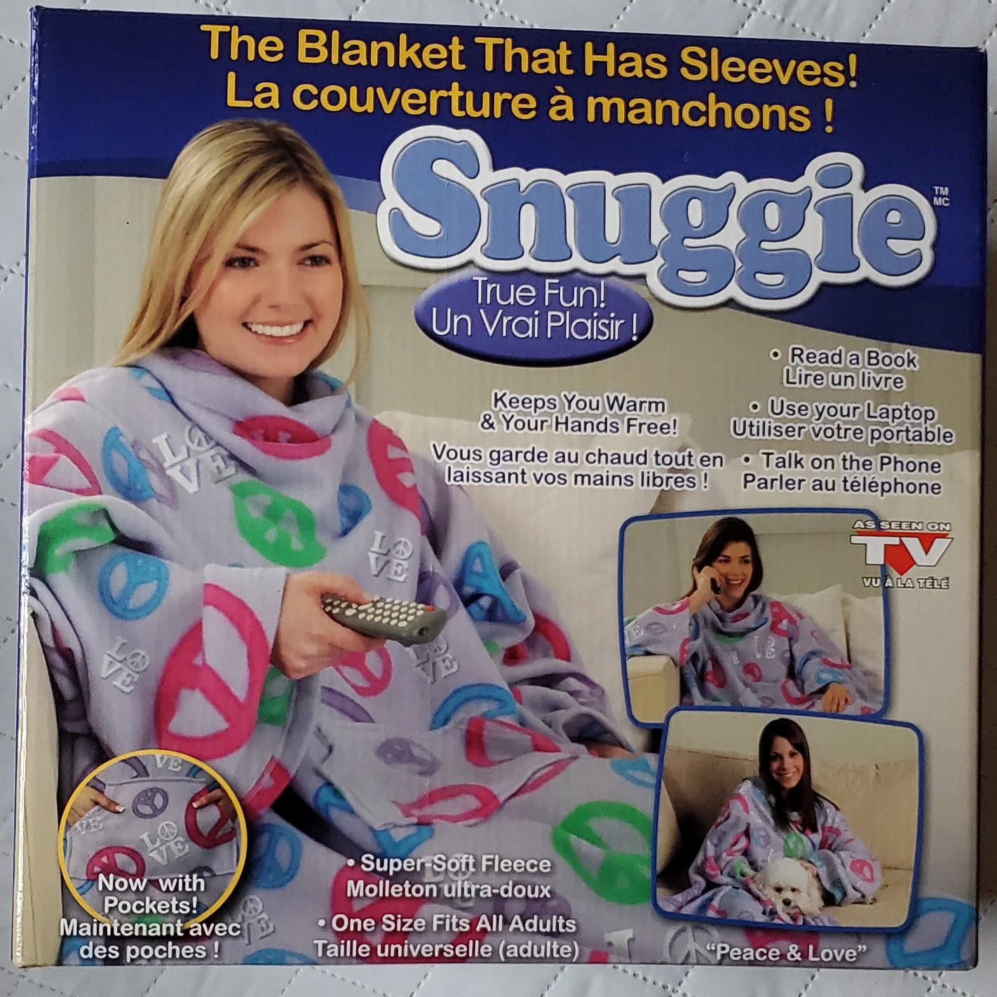 Snuggie wearable blanket thumbnail